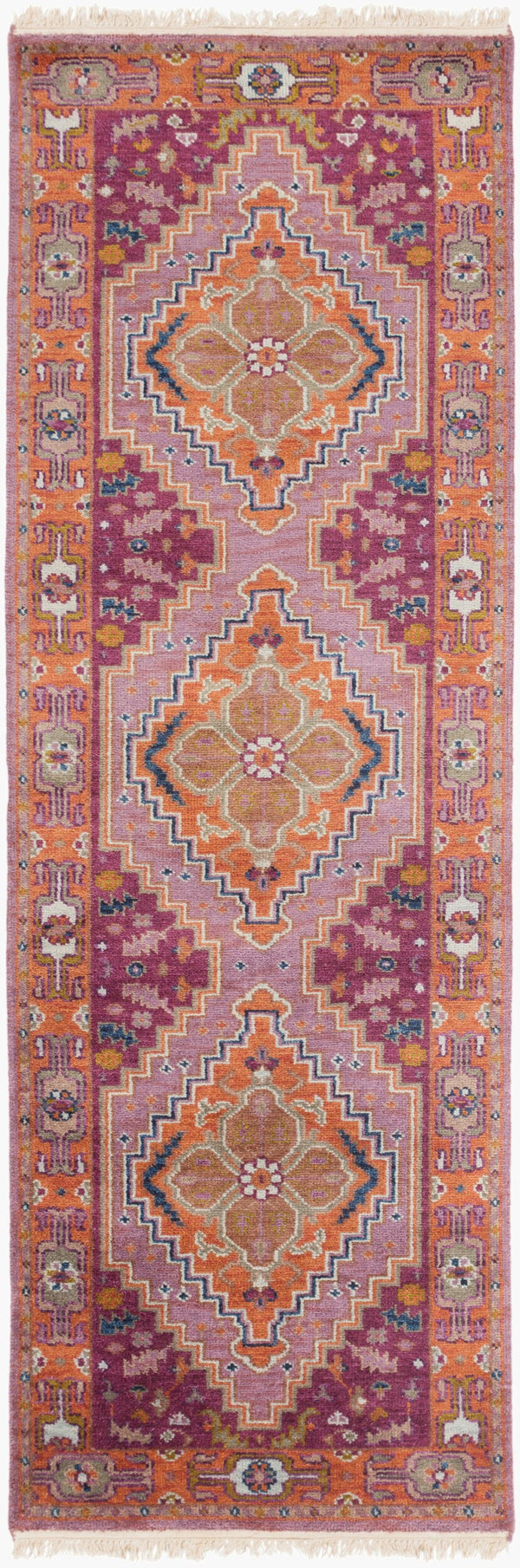 Surya Zeus 10' X 14' Luxurious Handmade Wool Rug - Classic Style, Durable Comfort, Perfect For Any Room! Plum Nz Wool Zeu7820-312