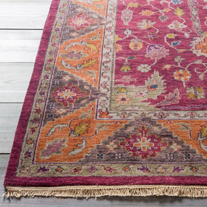 Surya Zeus Hand Knotted New Zealand Wool Square Area Rug Traditional Living Room Accent ZEU7821-8RD
