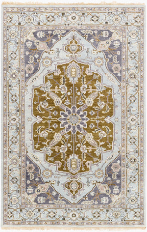 Surya Zeus 10' X 14' Luxurious Handmade Wool Rug - Classic Style, Durable Comfort, Perfect For Any Room! Slate Nz Wool Zeu7823-5686