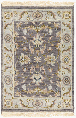 Surya Zeus 10' X 14' Luxurious Handmade Wool Rug - Classic Style, Durable Comfort, Perfect For Any Room! Navy Nz Wool Zeu7825-23