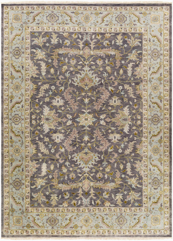 Surya Zeus 10' X 14' Luxurious Handmade Wool Rug - Classic Style, Durable Comfort, Perfect For Any Room! Navy Nz Wool Zeu7825-811
