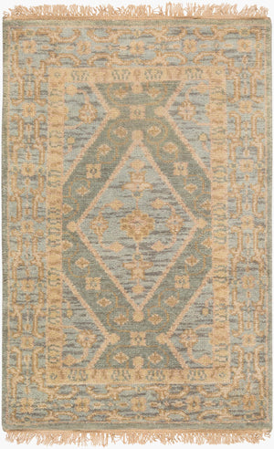 Surya Zeus 10' X 14' Luxurious Handmade Wool Rug - Classic Style, Durable Comfort, Perfect For Any Room! Sage Nz Wool Zeu7826-23