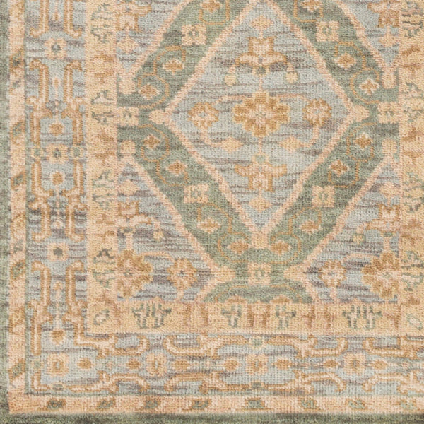 Surya Zeus 10' X 14' Luxurious Handmade Wool Rug - Classic Style, Durable Comfort, Perfect For Any Room! Sage Nz Wool Zeu7826-23