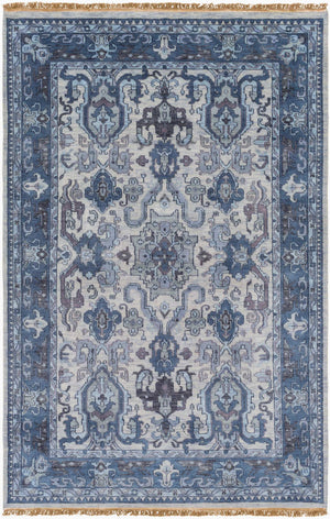 Surya Zeus 10' X 14' Luxurious Handmade Wool Rug - Classic Style, Durable Comfort, Perfect For Any Room! Denim Nz Wool Zeu7828-3959
