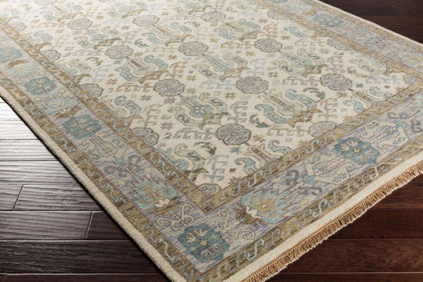 Surya Zeus 10' X 14' Luxurious Handmade Wool Rug - Classic Style, Durable Comfort, Perfect For Any Room! Oatmeal Nz Wool Zeu7829-23