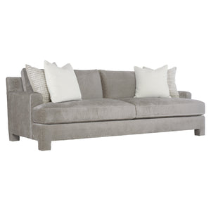 Bernhardt Bernhardt Mily Sofa — Made-To-Order Upholstered 91"W Modern Low-Back Sofa With Feather-Down Cushions P1297A