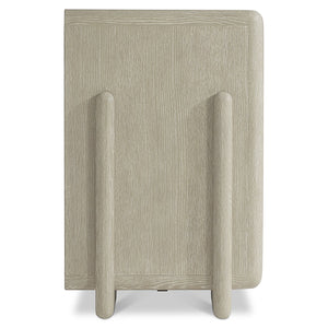 Bernhardt Bernhardt Arcadia Rustic-Modern Entertainment Credenza With Faux Stone Doors, Wire-Brushed Oak Finish 334880