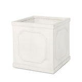 Christopher Knight Home® - Noble House - Burgos Outdoor Large Cast Stone Planter, Antique White