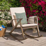 Christopher Knight Home® Modern Gus Rocking Chair: Sleek Design for Stylish Comfort in Any Space