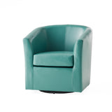 Christopher Knight Home® - Noble House - Daymian Pu Swivel Club Chair