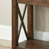 English Elm Steve Silver - Lenka - Sofa Table - Brown