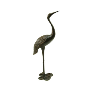 English Elm Christopher Knight Home® - Sunny Outdoor 43 Inch Aluminum Crane Set in Shiny Copper Antique Bronze Finish, Rust-Proof Garden Art Delight 62909.00SHNCOP