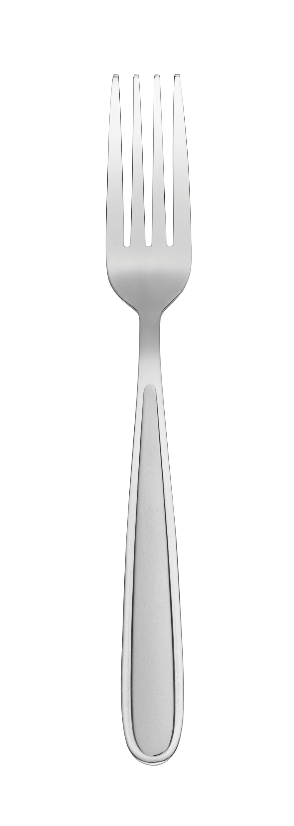 Lenox Oneida Jordan Everyday Flatware Dinner Forks, Set of 8 Metallic, STAINLESS METAL H001008A