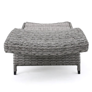 English Elm Christopher Knight Home® - Crete Wicker Chaise Lounge - Stylish, Adjustable Outdoor Seating For Patios, Pools & Coastal Retreats 58997.00MP2