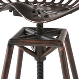 Christopher Knight Home® - Noble House - Chapman Saddle Copper Barstool