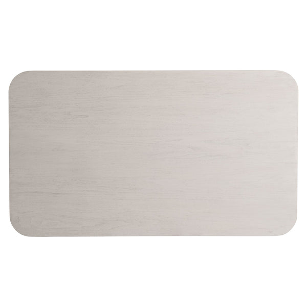 Bernhardt Bernhardt Sereno Cocktail Table With Walnut Lutra Top & Sasso Faux-Stone Resin Supports, 58"W 329021