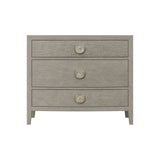 Bernhardt Linea Bachelor's Chest in Cerused Greige 384230G