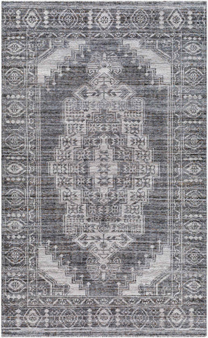 Surya Zahra 2' X 3' Handmade Wool Rug - Timeless, Durable, Low-maintenance Floor Covering For Any Room Gray Recycled Pet Yarn Zha2304-3656