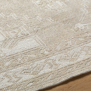 Surya Zahra 2' X 3' Handmade Wool Rug - Timeless, Durable, Low-maintenance Floor Covering For Any Room Cream Wool Zha2305-81012