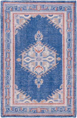 Surya Zahra 2' X 3' Handmade Wool Rug - Timeless, Durable, Low-maintenance Floor Covering For Any Room Dark Blue Nz Wool Zha4003-23