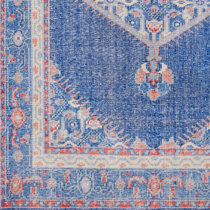 Surya Zahra 2' X 3' Handmade Wool Rug - Timeless, Durable, Low-maintenance Floor Covering For Any Room Dark Blue Nz Wool Zha4003-5686