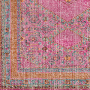 Surya Zahra 2' X 3' Handmade Wool Rug - Timeless, Durable, Low-maintenance Floor Covering For Any Room Magenta Nz Wool Zha4008-23