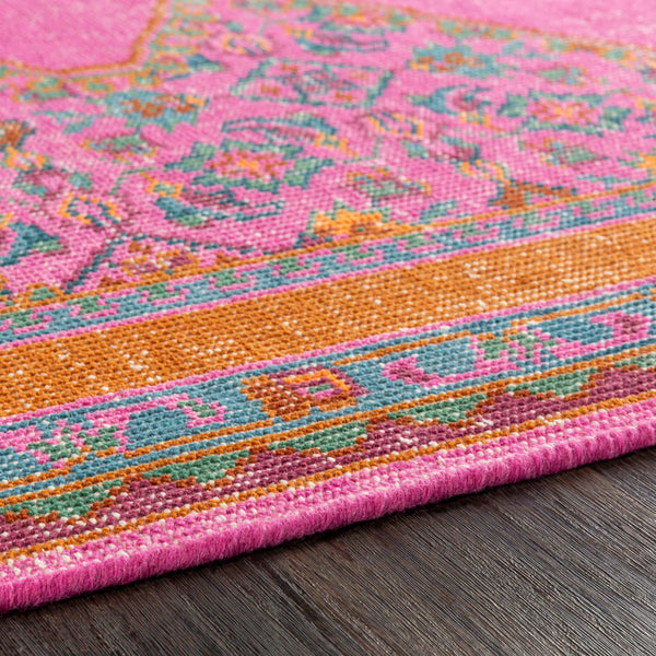 Surya Zahra 2' X 3' Handmade Wool Rug - Timeless, Durable, Low-maintenance Floor Covering For Any Room Magenta Nz Wool Zha4008-23