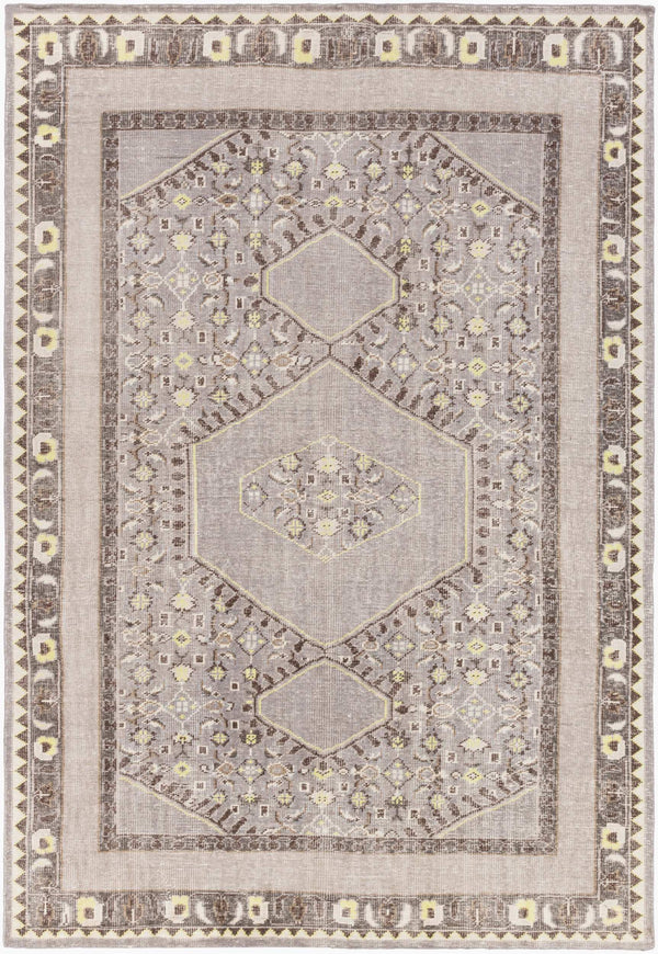 Surya Zahra 2' X 3' Handmade Wool Rug - Timeless, Durable, Low-maintenance Floor Covering For Any Room Charcoal Nz Wool Zha4009-811
