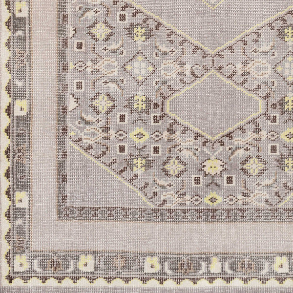 Surya Zahra 2' X 3' Handmade Wool Rug - Timeless, Durable, Low-maintenance Floor Covering For Any Room Charcoal Nz Wool Zha4009-3656