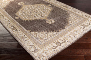 Surya Zahra 2' X 3' Handmade Wool Rug - Timeless, Durable, Low-maintenance Floor Covering For Any Room Brown Nz Wool Zha4011-5686