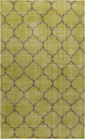 Surya Zahra 2' X 3' Handmade Wool Rug - Timeless, Durable, Low-maintenance Floor Covering For Any Room Light Olive Wool Zha4012-5686