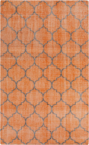Surya Zahra 2' X 3' Handmade Wool Rug - Timeless, Durable, Low-maintenance Floor Covering For Any Room Burnt Orange Wool Zha4014-5686