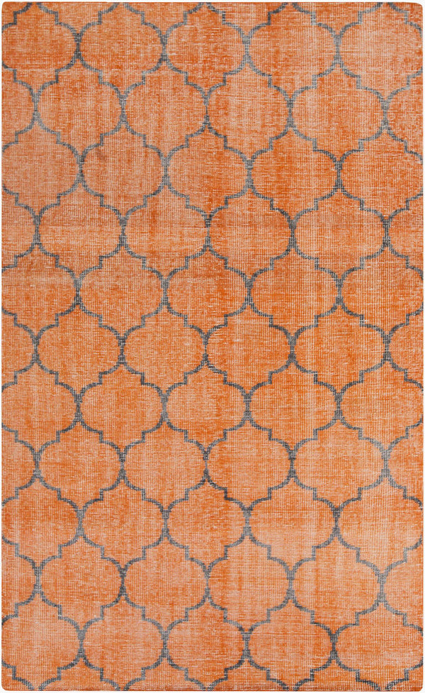 Surya Zahra 2' X 3' Handmade Wool Rug - Timeless, Durable, Low-maintenance Floor Covering For Any Room Burnt Orange Wool Zha4014-5686