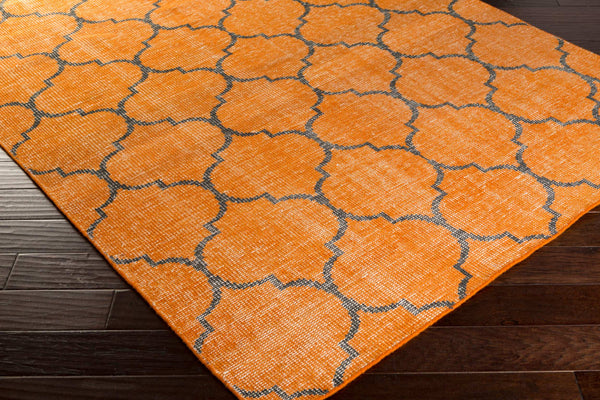 Surya Zahra 2' X 3' Handmade Wool Rug - Timeless, Durable, Low-maintenance Floor Covering For Any Room Burnt Orange Wool Zha4014-5686