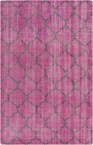 Surya Zahra 2' X 3' Handmade Wool Rug - Timeless, Durable, Low-maintenance Floor Covering For Any Room Fuchsia Wool Zha4016-3656