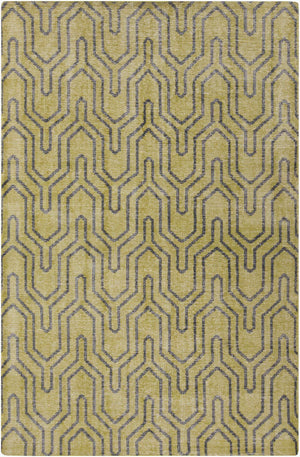 Surya Zahra 2' X 3' Handmade Wool Rug - Timeless, Durable, Low-maintenance Floor Covering For Any Room Green Wool Zha4019-5686