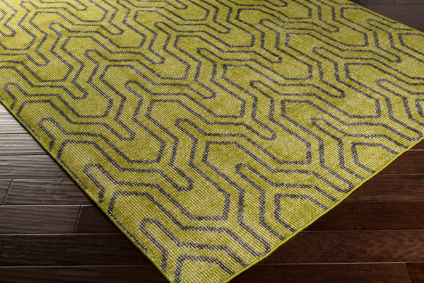 Surya Zahra 2' X 3' Handmade Wool Rug - Timeless, Durable, Low-maintenance Floor Covering For Any Room Green Wool Zha4019-5686