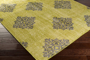 Surya Zahra 2' X 3' Handmade Wool Rug - Timeless, Durable, Low-maintenance Floor Covering For Any Room Green Wool Zha4024-3656