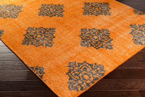 Surya Zahra 2' X 3' Handmade Wool Rug - Timeless, Durable, Low-maintenance Floor Covering For Any Room Burnt Orange Wool Zha4025-5686