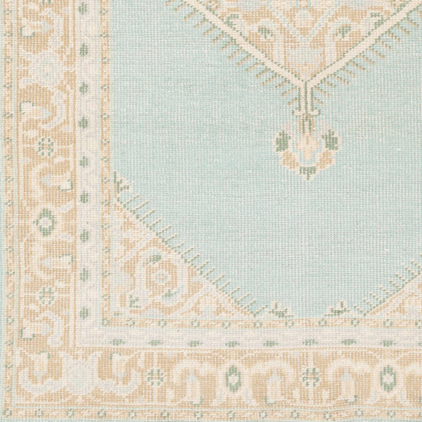 Surya Zahra 2' X 3' Handmade Wool Rug - Timeless, Durable, Low-maintenance Floor Covering For Any Room Light Sage Nz Wool Zha4029-23