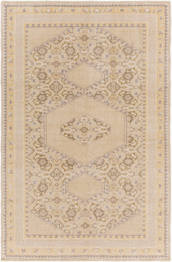 Surya Zahra 2' X 3' Handmade Wool Rug - Timeless, Durable, Low-maintenance Floor Covering For Any Room Beige Nz Wool Zha4032-5686