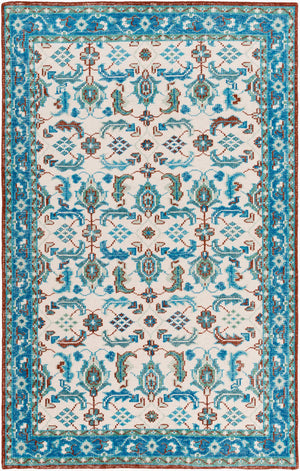 Surya Zahra 2' X 3' Handmade Wool Rug - Timeless, Durable, Low-maintenance Floor Covering For Any Room Ivory Nz Wool Zha4040-3656