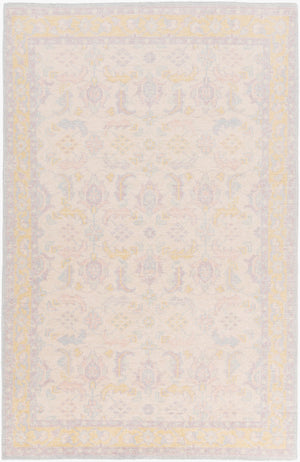 Surya Zahra 2' X 3' Handmade Wool Rug - Timeless, Durable, Low-maintenance Floor Covering For Any Room Light Beige Nz Wool Zha4041-5686