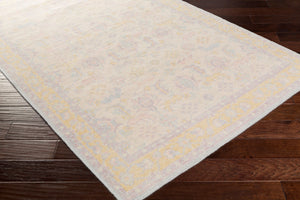 Surya Zahra 2' X 3' Handmade Wool Rug - Timeless, Durable, Low-maintenance Floor Covering For Any Room Light Beige Nz Wool Zha4041-5686