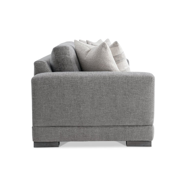Bernhardt Bernhardt Lars Sofa — Made-To-Order Modern Fabric Seating With Plush Deep Cushions & Textured Wood Feet B1267A