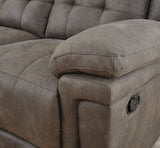 English Elm Steve Silver - Anastasia - Recliner Sofa - Gray