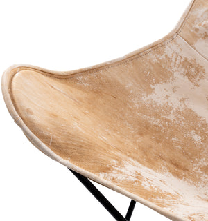 Nizhoni ZHO-001 35"H x 31"W x 31"D Lounger ZHO-001  Upholstery: CamelTop: Camel; Base: Black Surya