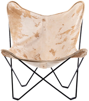 Nizhoni ZHO-001 35"H x 31"W x 31"D Lounger ZHO-001  Upholstery: CamelTop: Camel; Base: Black Surya