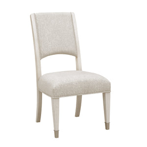 Brighton Wood Back Side Chair White, North Star Finish P378260 Pulaski Furniture