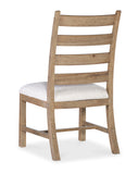 Vineyard Row Ladderback Side Chair Beige 6952-75410-80 Hooker Furniture